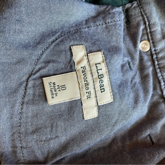 Green L.L.Bean corduroy mini skirt - Picture 6 of 6